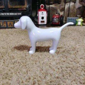 VS PINK DISPLAY WHITE DOG, EXTREMELY HARD TO FIND!